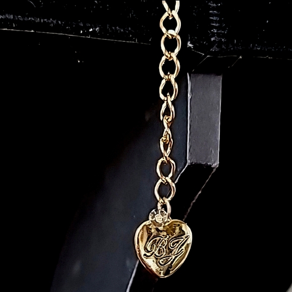 Vintage BETSEY JOHNSON Hollywood Glam Tiger / Leopard Statement Bib Necklace. - Picture 9 of 9